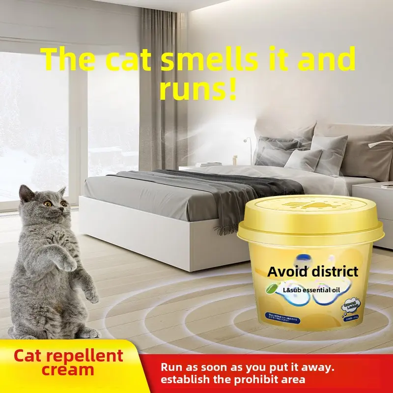 Cat Repellent Magic Anti-Indoor Urination Citrus Scent Anti-Cat Restricted Area Paste Deter Wild Cats Long-Lasting Balcony Scented