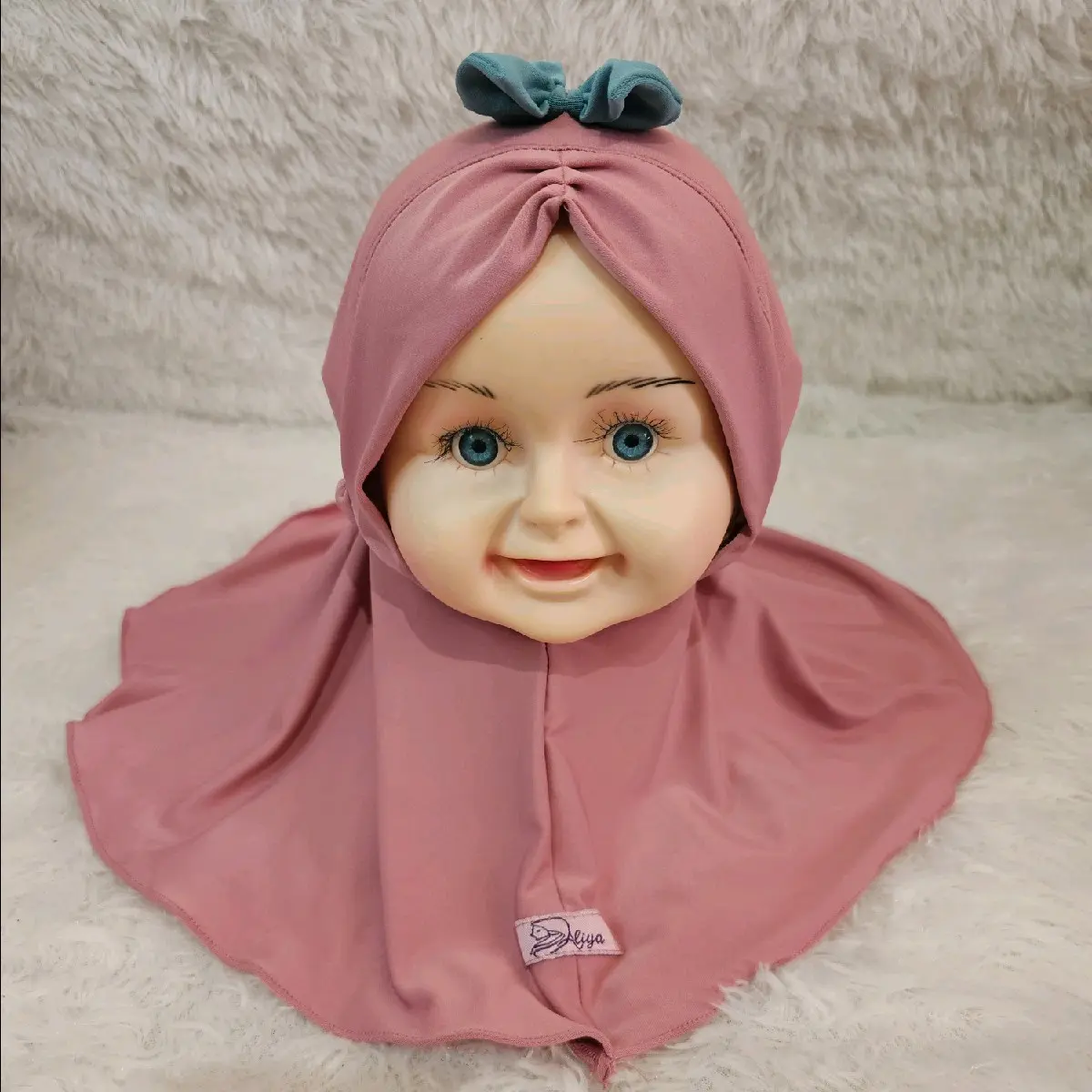 Hijab Anak Pita Lucu | Hijab Bayi Usia 0-2 setenggah tahun