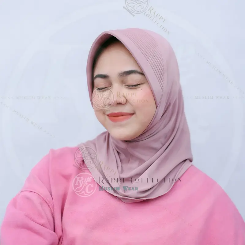 Bergo Sport Jersey/ Bergo Ped Tebal / Bergo Sporty / Hijab Instan 2