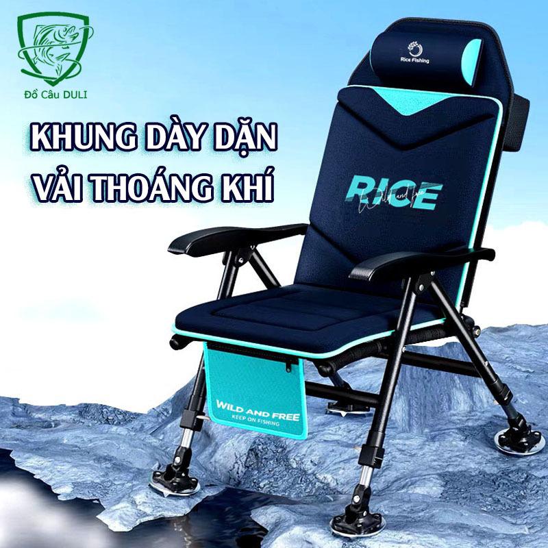 Ghế Săn Hàng Rice Fishing trọng lượng nhẹ dễ dàng điều chỉnh tư thế, giải quyết mọi địa hình KK-52