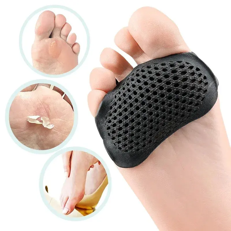 Đệm Metatarsal silicon, Bộ 2 cái, Bộ tách ngón chân, Giảm đau, Miếng đệm chân, Chỉnh hình, Miếng Lót Mát Xa Chân, Tất lòng bàn chân, Dụng cụ chăm sóc bàn Chân 5