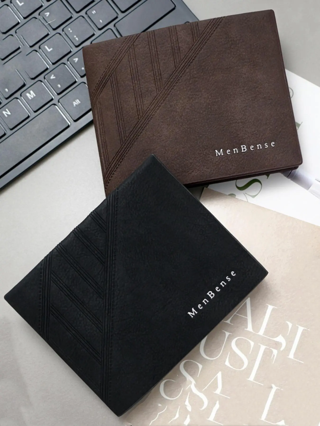 Men's Business Fashion Wallet, Minimalist Casual Wallet, Multi Card Slot Card Holder for Men for Daily Use