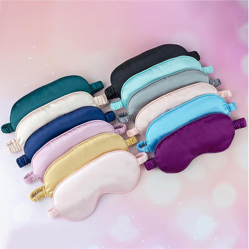 Product Introduction of Double-Side Pure Silk EyeShade Sleeping Eye Cover Eyepatch Health Sleep Shading 23