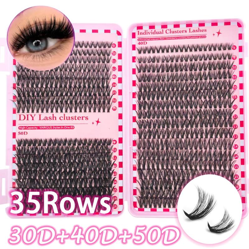 Product Introduction of False Eyelash Kit, 1 Set Including False Eyelashes with Glue, Brush, Tweezers and Makeup Remover, Eye Makeup Enhancement Tool, Cosmetic 5