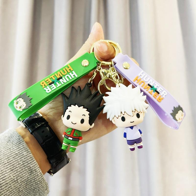 Creative Full-Time Hunter Keychain Pendant Cartoon 3D Doll Ornaments ...