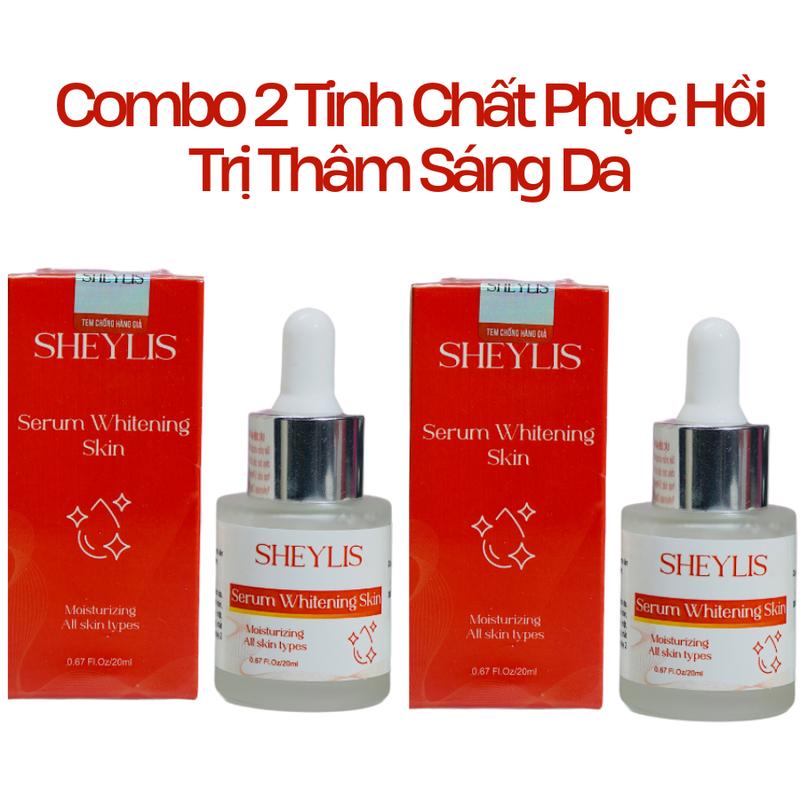 Sheylis - SERUM PHỤC HỒI,DƯỠNG SÁNG, MỜ THÂM MỤN VÀ NÁM SHEYLIS [HA + B5 + NIACINAMIDE + COLLAGEN] 20ML 5