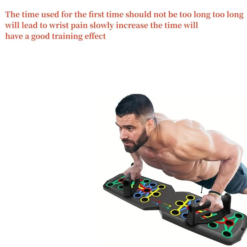Foldable Push Up Board, Fall Portable Push Up Bar, Pushup Handles - Main Image