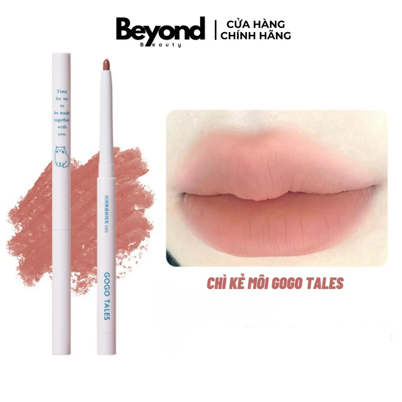 Chì Kẻ Môi GOGO TALES Viền Môi 3D Hack Môi Velvet Lip Linerr GT531 GOGO152