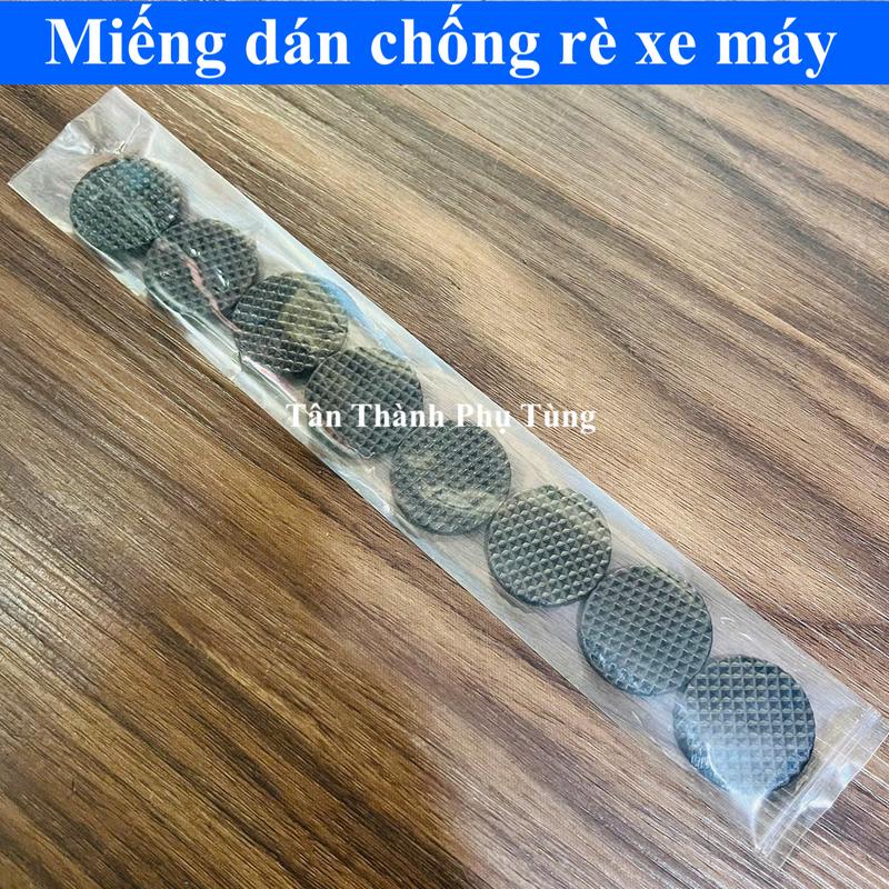 Miếng dán chống rè xe máy, dán yên và nhiều vị trí trên xe ( Bộ 8 miếng ) phụ kiện