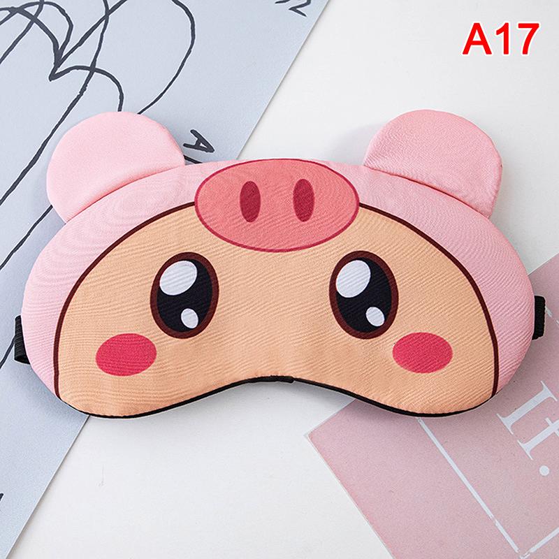 Product Introduction of Sleeping Eye Cover Mask Sleep Cute Night Dream Mask  Sort Pikachu Blindfo 29