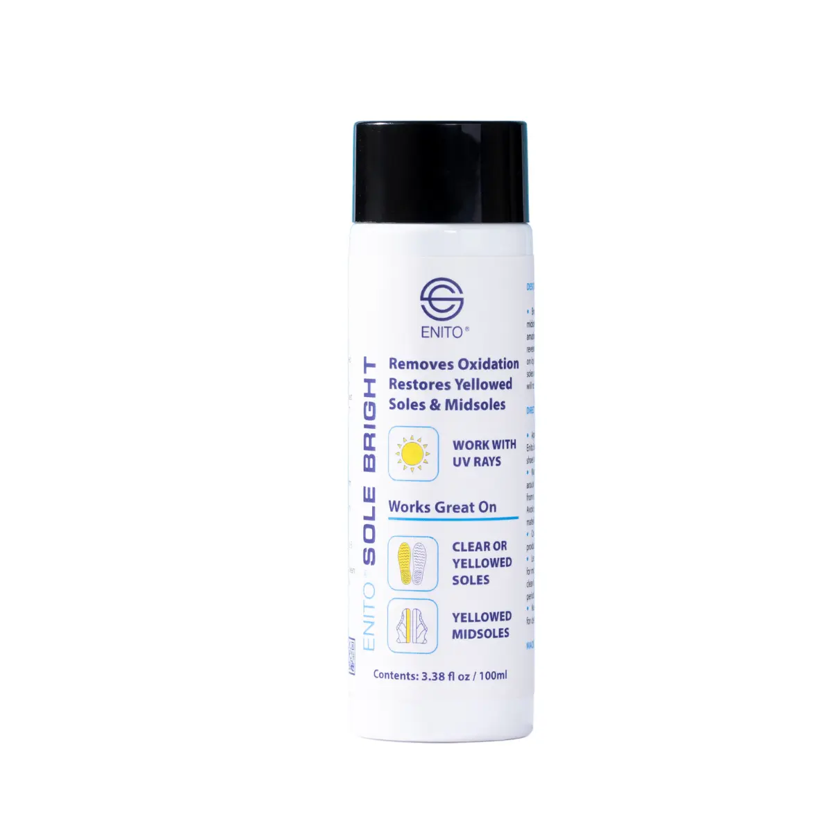 Tẩy ố vàng cho đế giày Enito Sole Bright