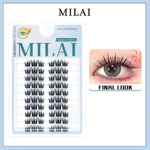 MILAI Bulu Mata   C04 Kembang Bulu Mata Palsu Serat Kapas Premium - Bulumata Eyelash Extension