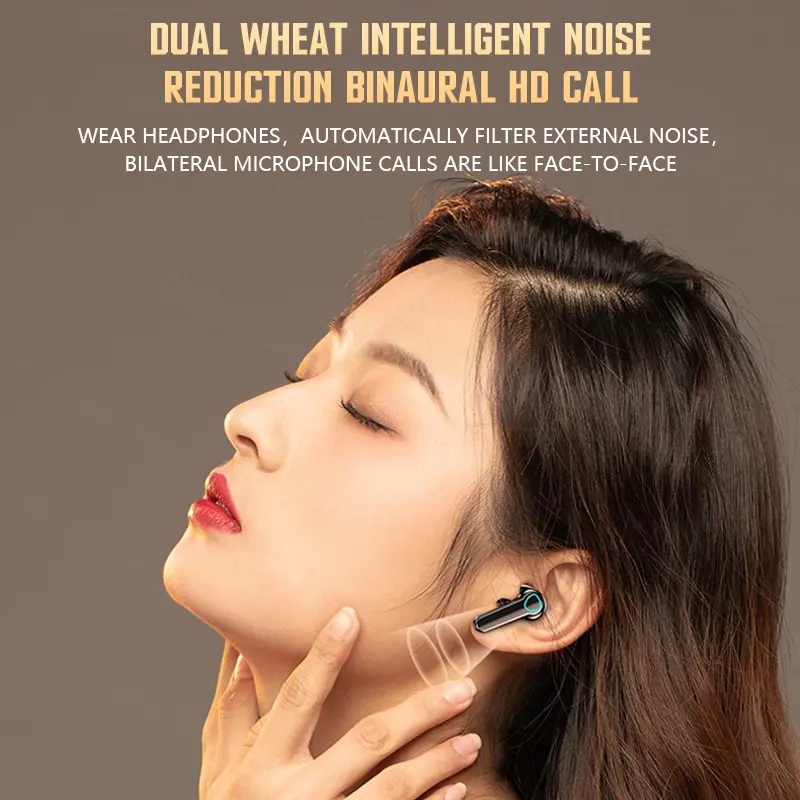 【COD】Jovitech TWS EP20 Earphone Headset Bluetooth Wireless Powerbank Flashlight LED Battery 7