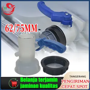 62mm/75mm DN40/DN50 Kran Tangki IBC 1000L Keran Toren Kran Tandon Air IBC