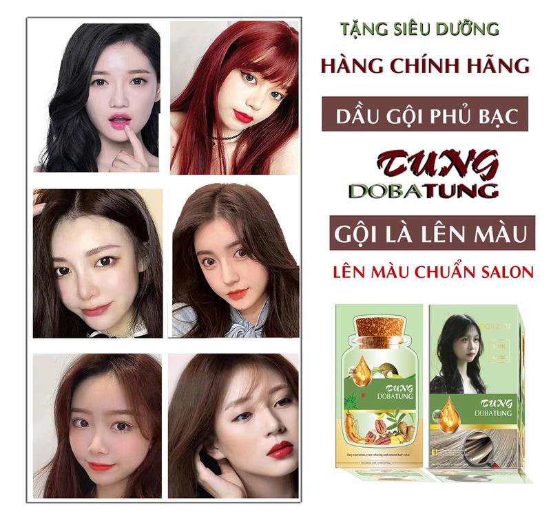 DẦU GỘI PHỦ BẠC THẢO DƯỢC [8 MÀU HOT] , ĐEN, ĐEN NÂU, NÂU CÀ PHÊ, NÂU HẠT DẺ, ĐỎ RƯỢU VANG, NÂU LANH, NÂU TÂY, NHUỘM TÓC TẠI NHÀ, DẦU GỘI PHỦ BẠC NAM NỮ thuốc