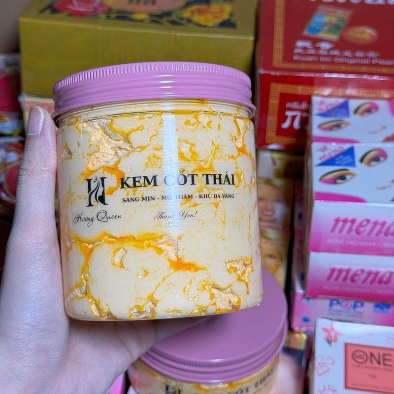 Kem Cốt Thái Dầu Vàng 500gr - Dưỡng Da Khử Vàng Mờ Thâm Body