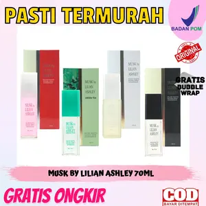 Lilian Ashley Musk by Lilian Ashley 70ml Eau De Toilette Minyak Wangi Cewek Wanita Tahan Lama Hijau Hitam Perfume Terwangi Coklat Pewangi Botol Murah