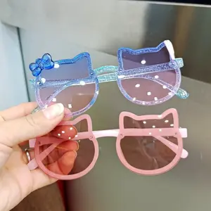KACAMATA ANAK PEREMPUAN GAYA FASHION ANAK KASUAL MOTIF HELLO KITTY