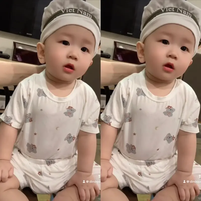 { CHẤT MÁT, VẢI ĐẸP} Combo 3-Combo 5 Bộ Cộc Tay Cài Vai NỀN TRẮNG Cho Bé Trai, Bé Gái Chất Petit Mềm Mại, Mát Lạnh Từ 5-14Kg_M26 1