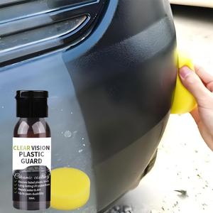 車用プラスチックレストアラー、セラミックコーティング、タイヤ・プラスチック表面修復2-3年持続、黒プラスチックトリム＆ゴムケア用カーワックス