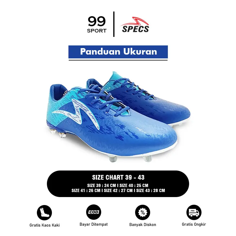 Sepatu Bola Specs Accelerator Lightspeed Alpha Garuda Attack Pro Fg Alat 4