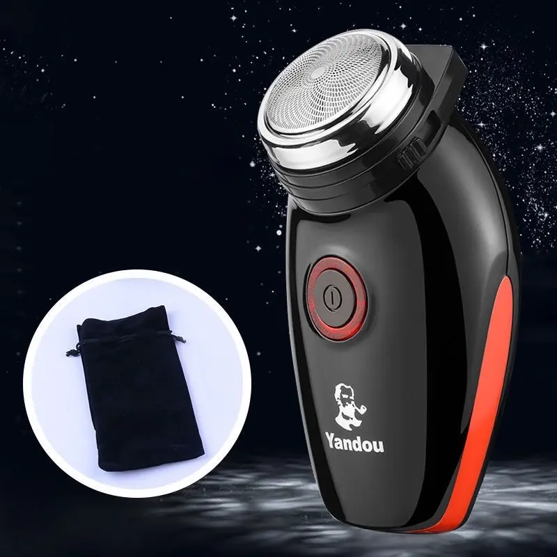 Máy cạo râu YANDOU 501 lưỡi tròn sạc pin bền đẹp 8