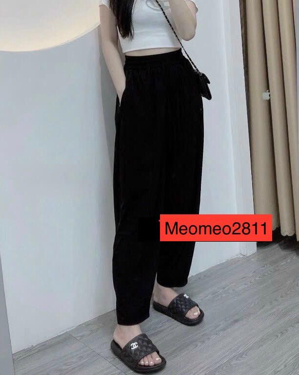 Product Introduction of Quần gió thun hack dáng baby cute xs15 Thoải mái Thoáng khí Mềm Nữ 3