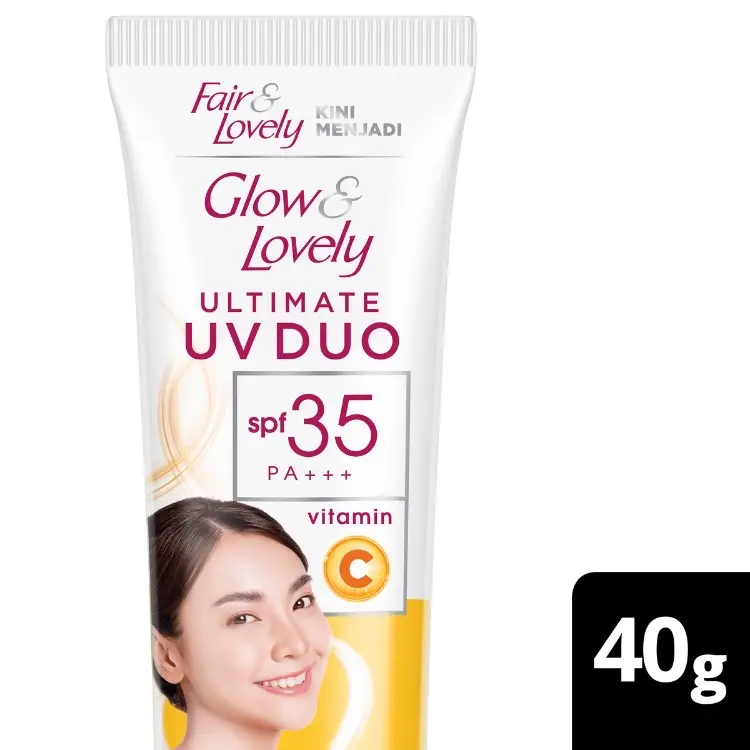 Glow&Lovely Ultimate UV Duo Krim Vit.C SPF 35 - 40 Gr 1