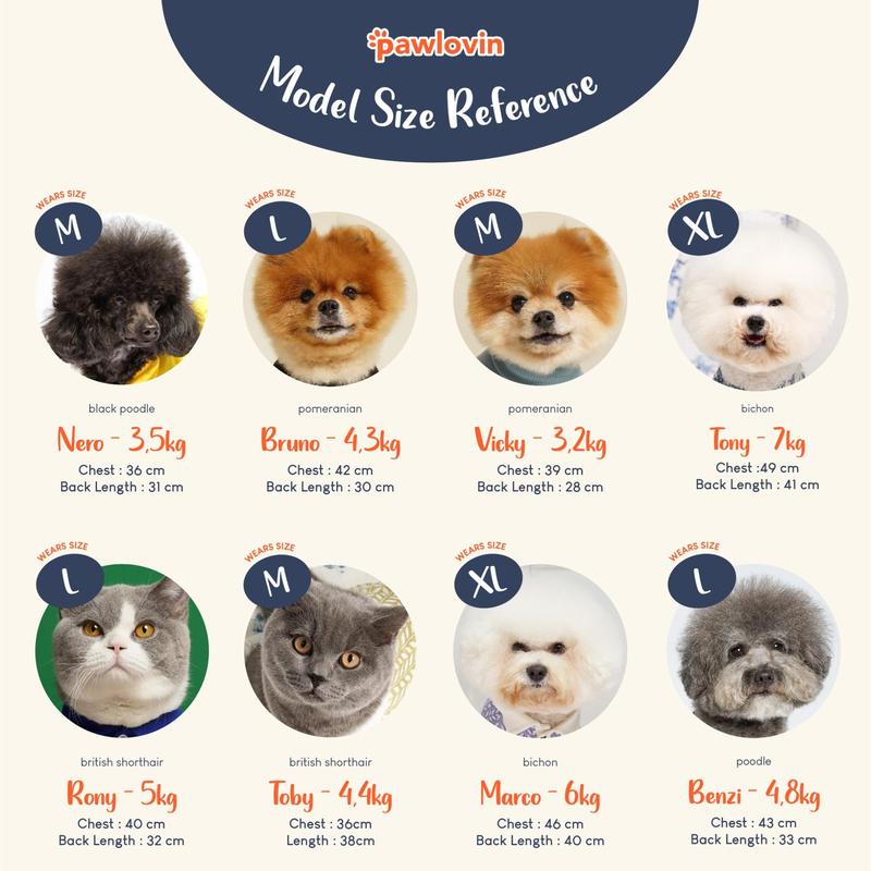 Pawlovin - Baju Anjing & Kucing Bowie Jumpsuit 4