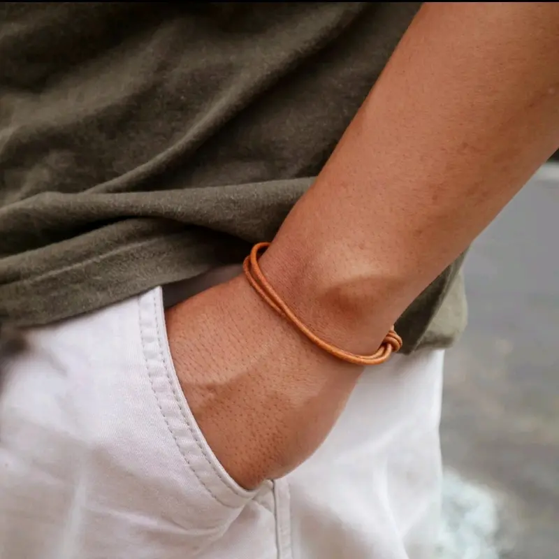 Gelang Kulit Adjustable - Rasa Leather Bracelet 0