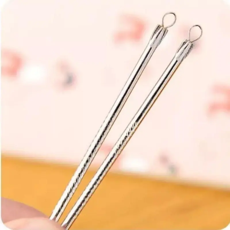 PINSET KOMEDO 2 IN 1 / ALAT PENCET JERAWAT KOMEDO / JARUM 2
