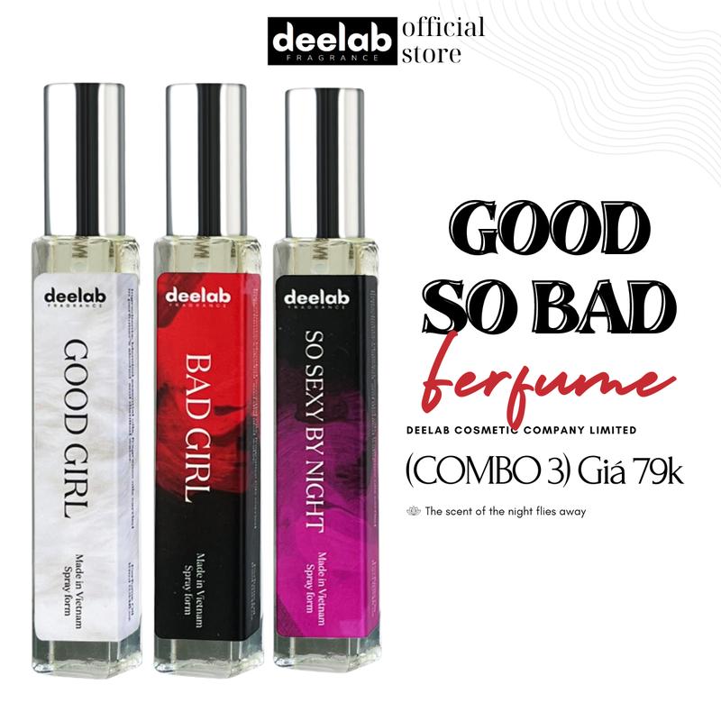 Tinh Dầu Nước Hoa Nữ Deelab Combo Tiết Kiệm Hàng Local Brand, Hương Thơm Ngọt Ngào, Nhẹ Nhàng, Thanh Lịch Perfume Cosmetic
