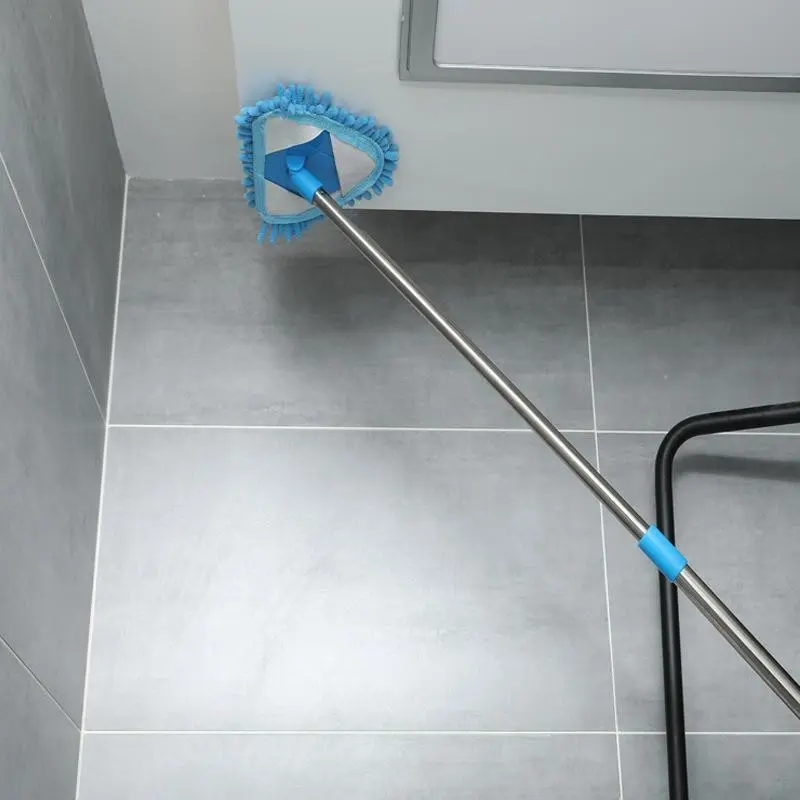 [MS] Alat Pembersih Rumah / Pel Dinding Segitiga Microfiber Serbaguna 2