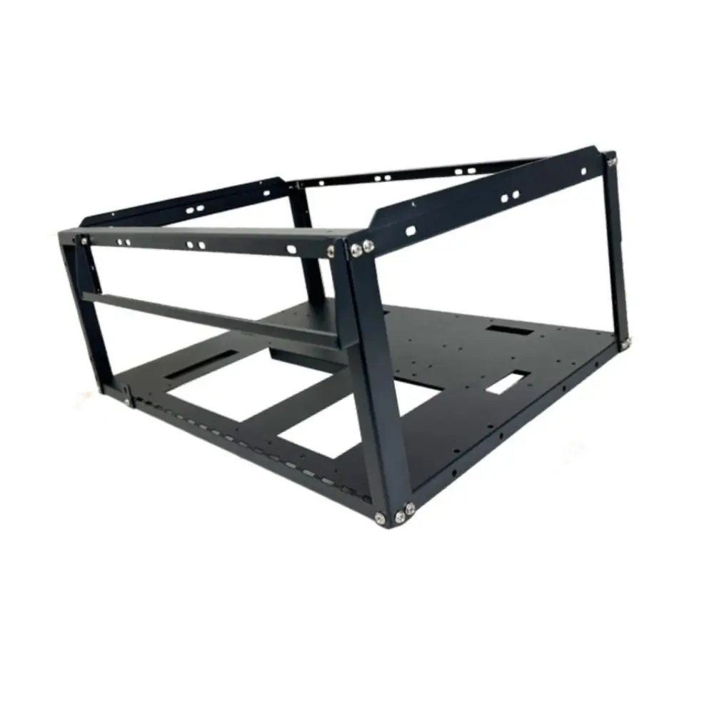 Open Computer Case PC Case Easy to Install Portable for EATX/ITX Motherboards Test Bench Stackable Stand Practica Accessory