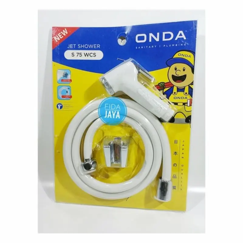 jet shower /shower cebok putih Onda S 75 WCS/shower toilet onda Selang Selang bidet manual 0