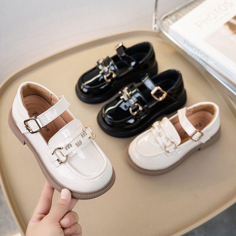 (LOLI-JKT) SP- AA9 SEPATU ANAK GLOSSY MWM TIMBUL MUTIARA PEREKAT  SIZE 26-36 3