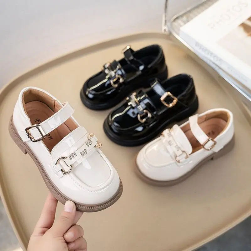 (LOLI-JKT) SP- AA9 SEPATU ANAK GLOSSY MWM TIMBUL MUTIARA PEREKAT  SIZE 26-36 3
