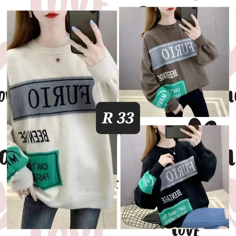 R33 - Atasan Rajut New 3W 0