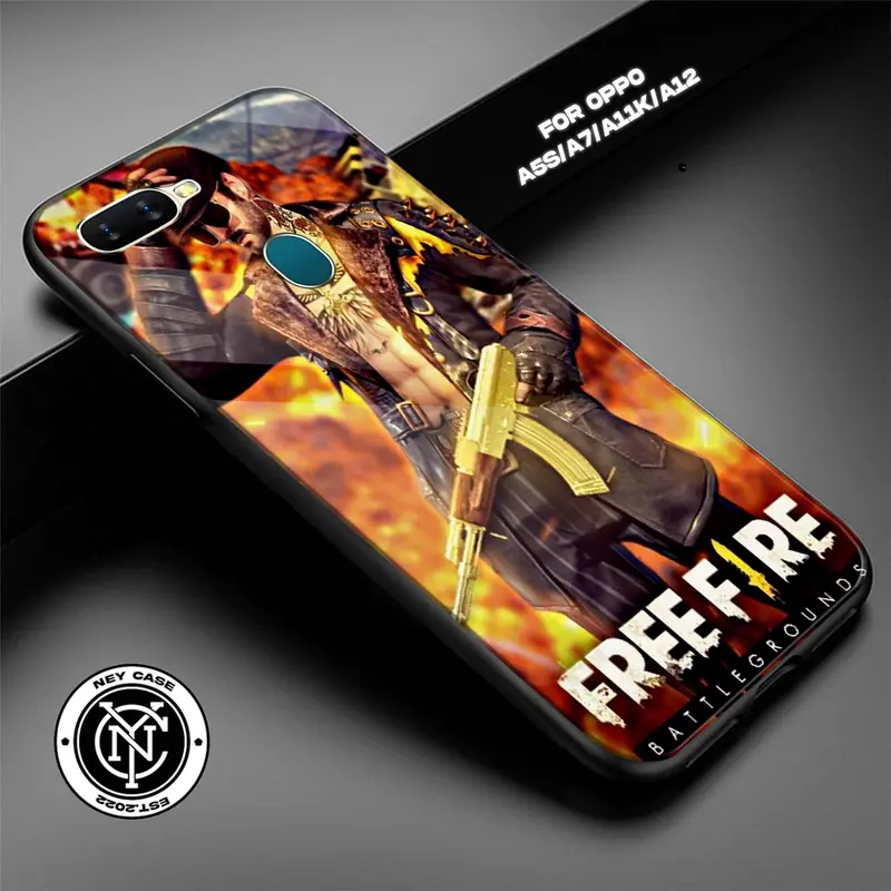 Case OPPO A5S/A7/A11K/A12 - Casing OPPO A5S/A7/A11K/A12 Terbaru Neycase { Case GAMEFF} Silikon OPPO A12  - Kesing Hp - Casing Hp OPPO A11K - Case Hp OPPO A5S- Case Terbaru - Case Terlaris - Softcase OPPO A7 - TPU - Tahan air - Plastik 4