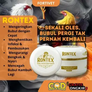 Fortivet Rontex - Salep Atasi Bubul Pada ayam 12gr