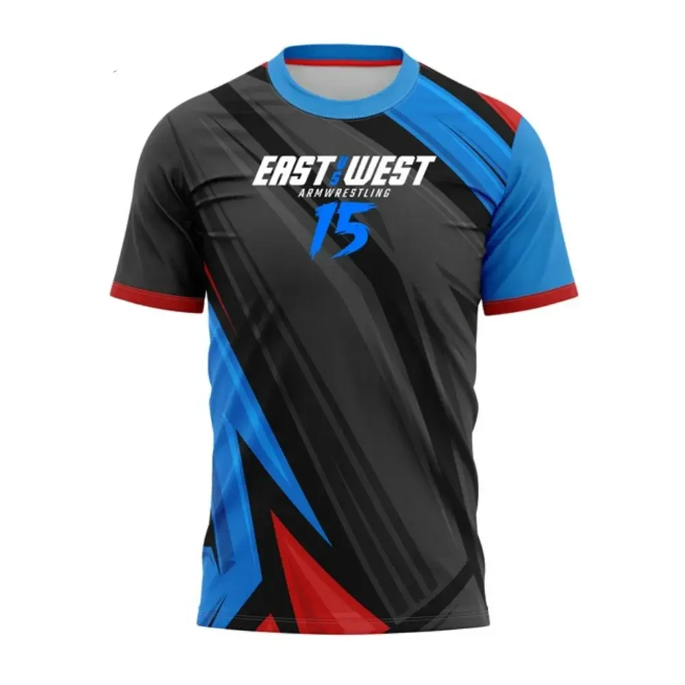 Arm wrestling sweater short sleeved enthusiast wrist training fitness suit competition day clothing lightweight breathable short sleeved soft and comfortable not stuffy