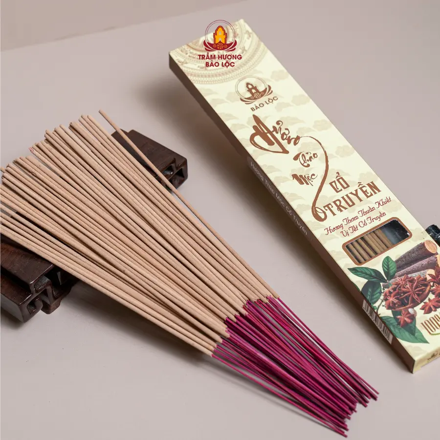 HƯƠNG CỔ TRUYỀN BẢO LỘC 30CM Dầu Thơm Phòng Dầu Thơm