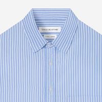 Gambar TENUE Kemeja Lengan Pendek - Office Hours - Pool Stripe - L dari Tenue de Attire Kota Administrasi Jakarta Selatan 4 Tokopedia