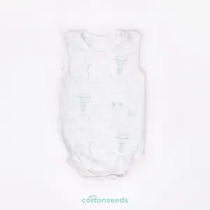 Cottonseeds Baby Onesies Sleeveless Lionel and Friends