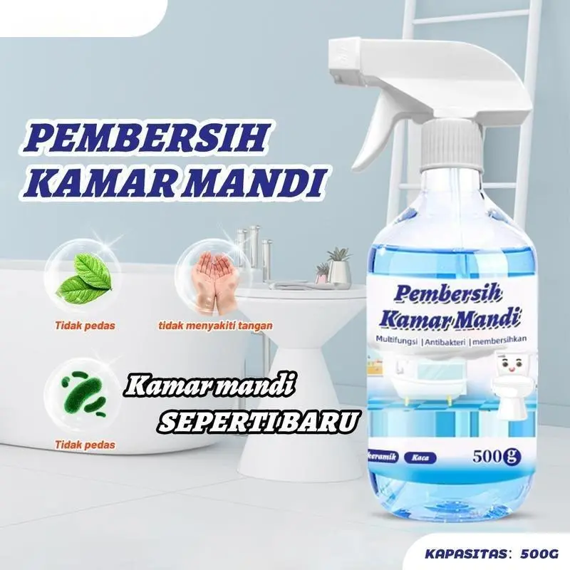 Pembersih kamar mandi, artefak pembersih kaca, keran porselen, wastafel, pembersih timbangan pancuran