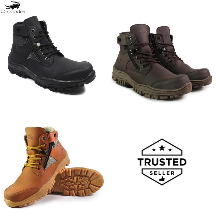 Product Introduction of sepatu safety boots croccodille jointer pria hiking tracking kerja proyek lapangan Outdoor 24