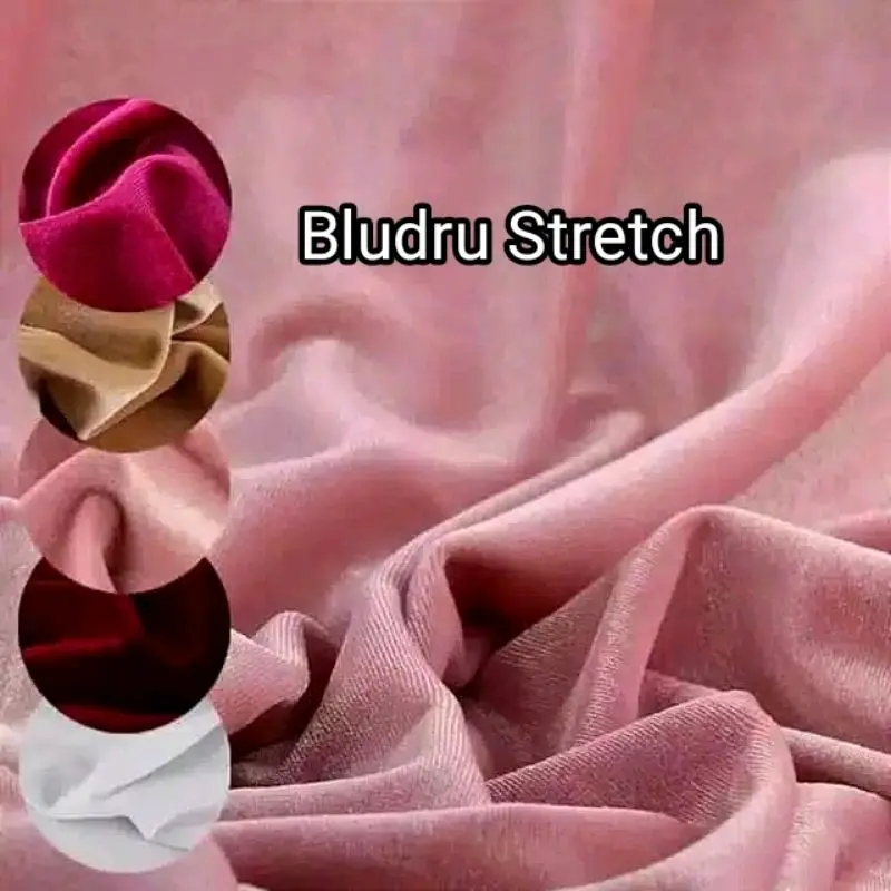 Kain Beludru Premium - Kain Bludru Stretch/Melar Polos Tebal, Bahan/Kain Meteran 2