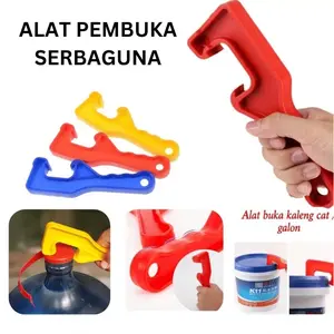 YM Alat Pembuka Kaleng Cat Manual Pembuka Tutup Galon Air Alat Pembuka Serbaguna