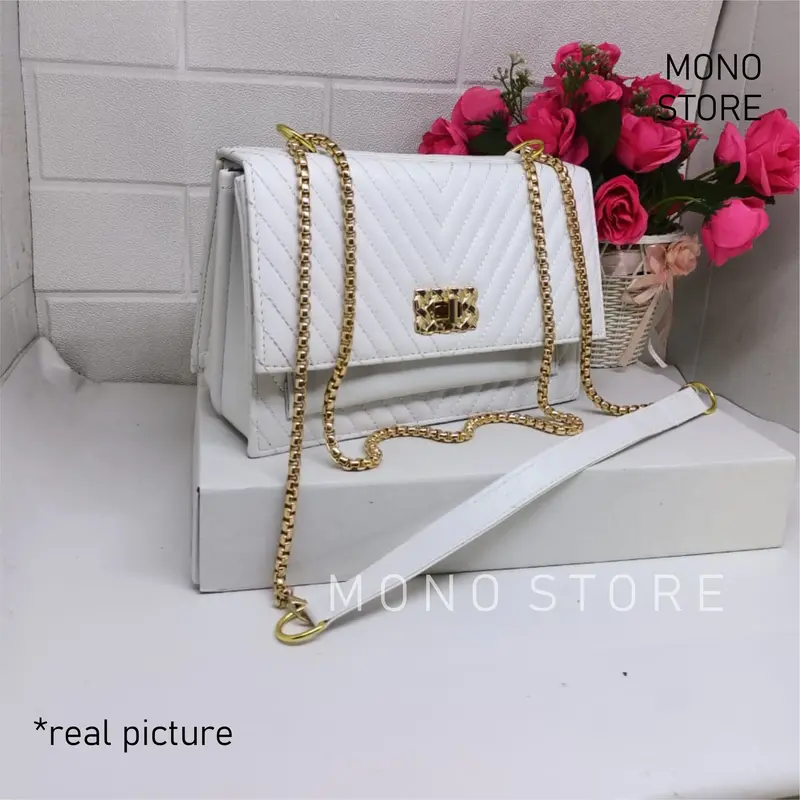(cod) Naila bag//Tas selempang sling bag//tas remaja kekinian Wanita 2