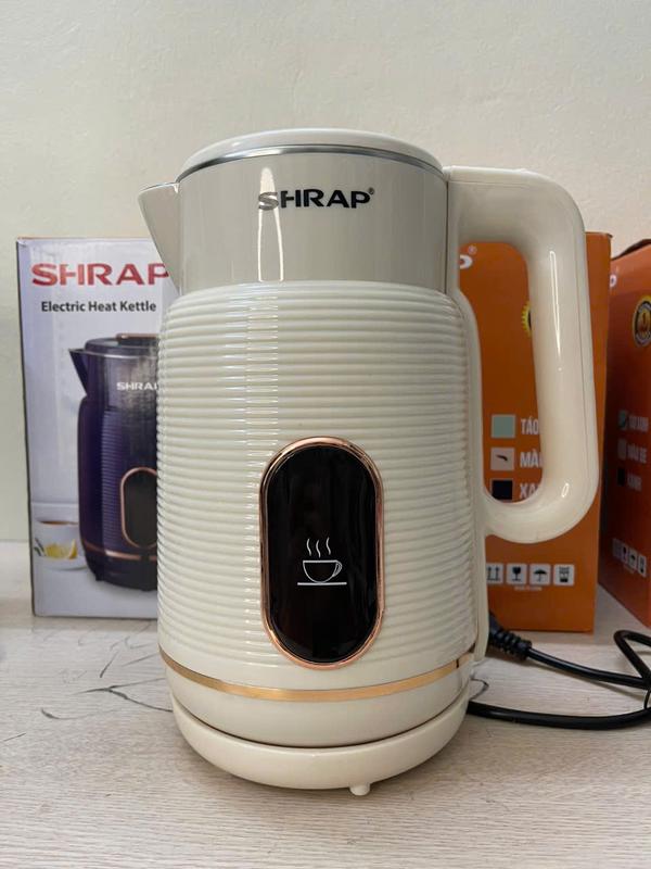 Ấm siêu tốc SRAPP ST-255, dung tích 3.2L, công suất 1500W tự động ngắt khi sôi, bảo hành 12 tháng. 1